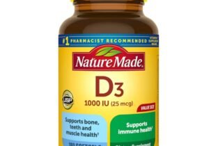 Vitamina D³ 1000UI (rinde 6 meses)