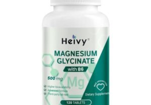 Magnesio Glicinato 500mg + B6 (rinde 4 meses)
